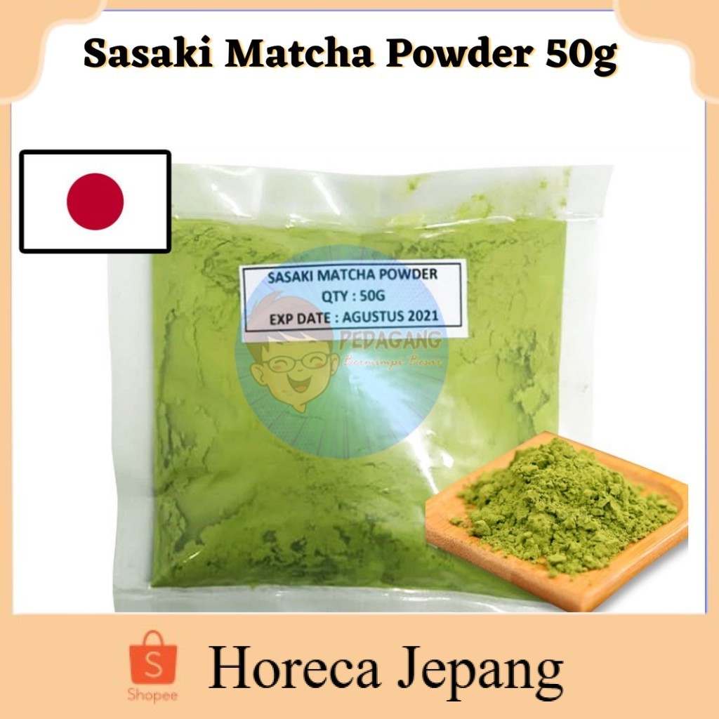 

Sasaki Matcha Powder 50gr | Matcha Bubuk Asli Jepang | Matcha Powder