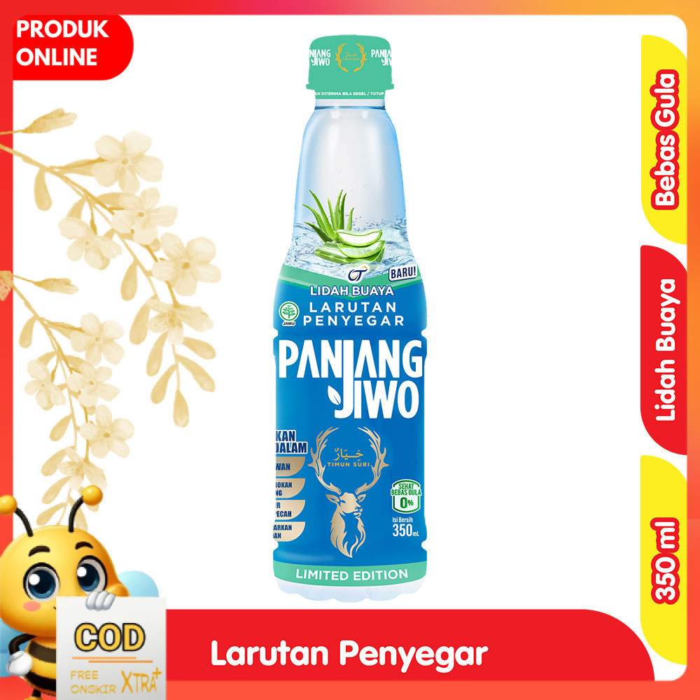 

Panjang Jiwo Larutan Penyegar Lidah Buaya Botol 350 ml