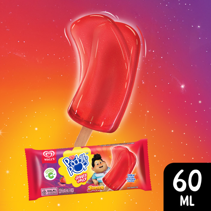 

Paddle Pop Jiggly Jelly Strawberry - Ice Cream / Wall's copy