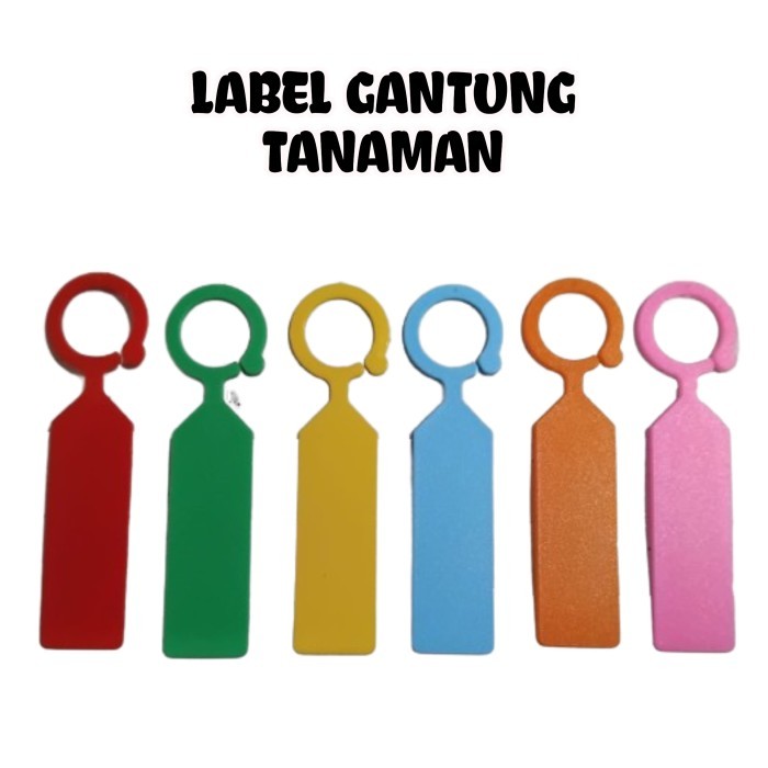 

Label Gantung Penanda Tanaman Tebal Tahan Air Plant Name Tag Nametag
