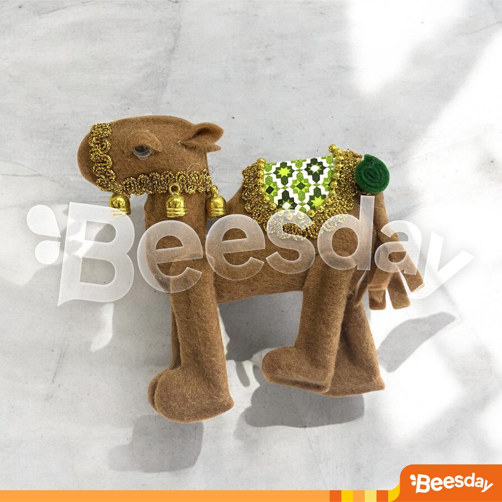 Hiasan Unta Flanel untuk Hampers Ramadhan & Lebaran