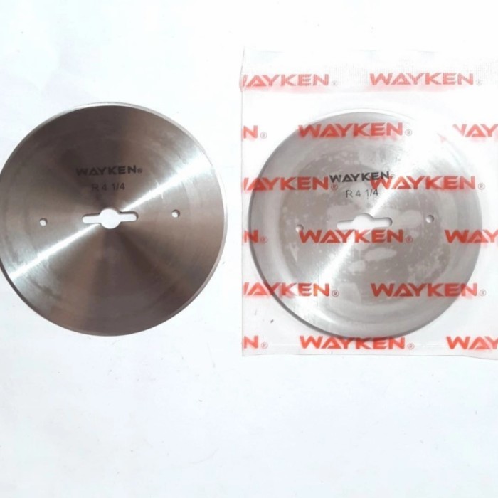 

Pisau potong kain mesin End Cutter/mesin potong lempar. Merk WAYKEN