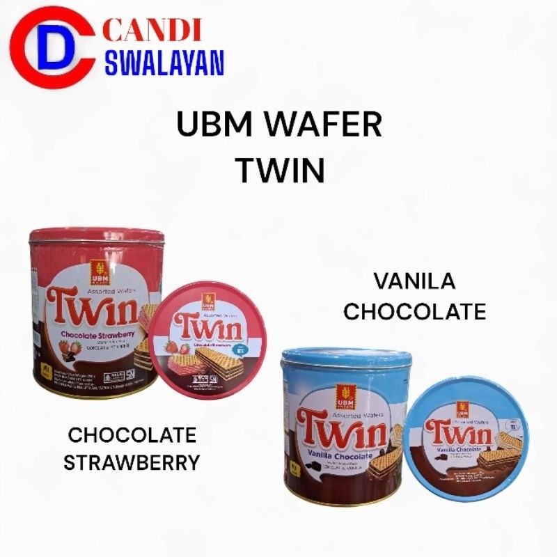 

Wafer UBM Twin 2Rasa 250gr Vanila Chocolate | Strawberry Chocolate