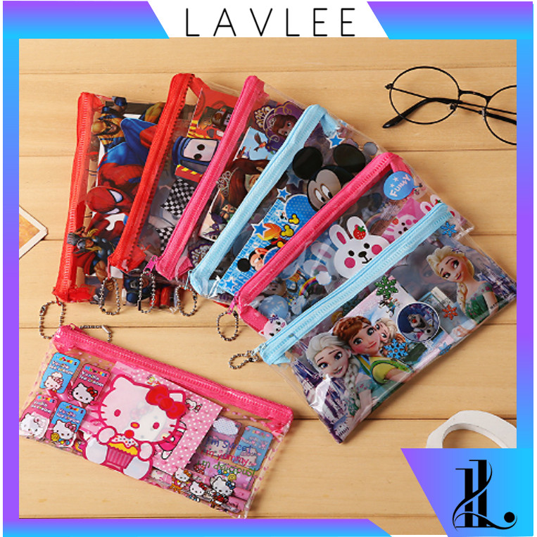 

Lavlee - S5999 Alat Tulis Kartun Lucu Set 6 in 1 / Stationery Study Set Murah Karakter / Set Perlengkapan Sekolah Anak 6 in 1