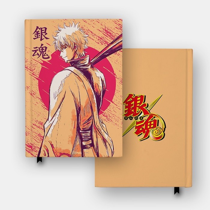 

Buku Catatan Anime Gintama Gintoki Sakata Custom Diary Jurnal Agenda