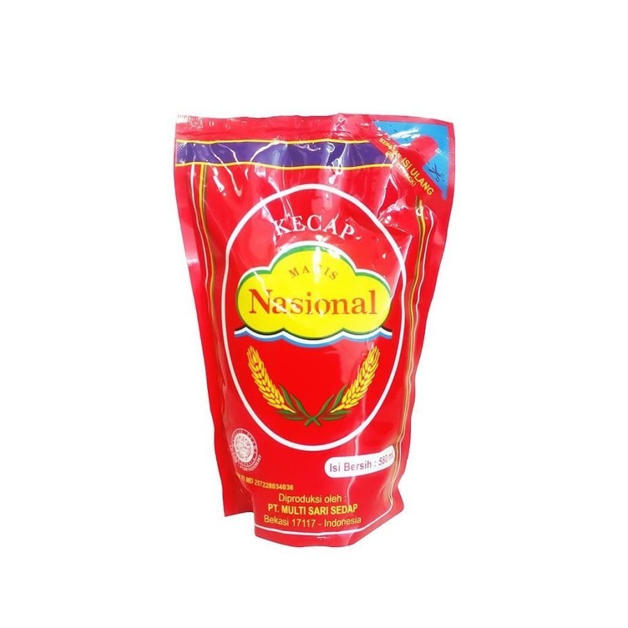 

Kecap Manis Nasional Pouch 520ml