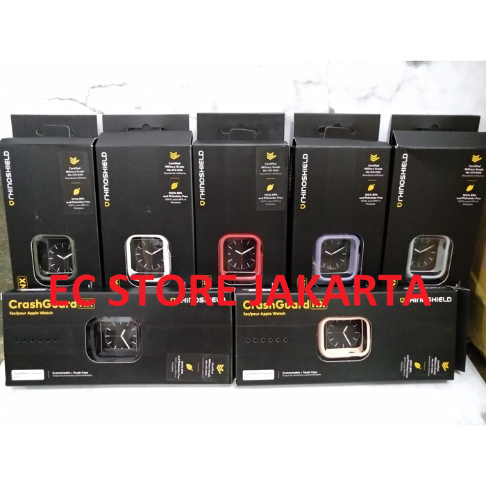 N E W RhinoShield CrashGuard NX Bumper Case Apple Watch Series 4 44mm / 40mm - Camo Green, 44mm