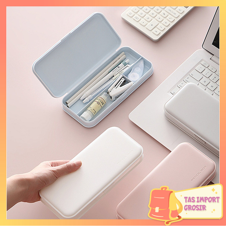 

Tas Import - S5983 Tempat Pensil / Kotak Pensil Multifungsi Minimalis / Kotak Alat Tulis Portabel / Tempat Pensil Perlengkapan Sekolah