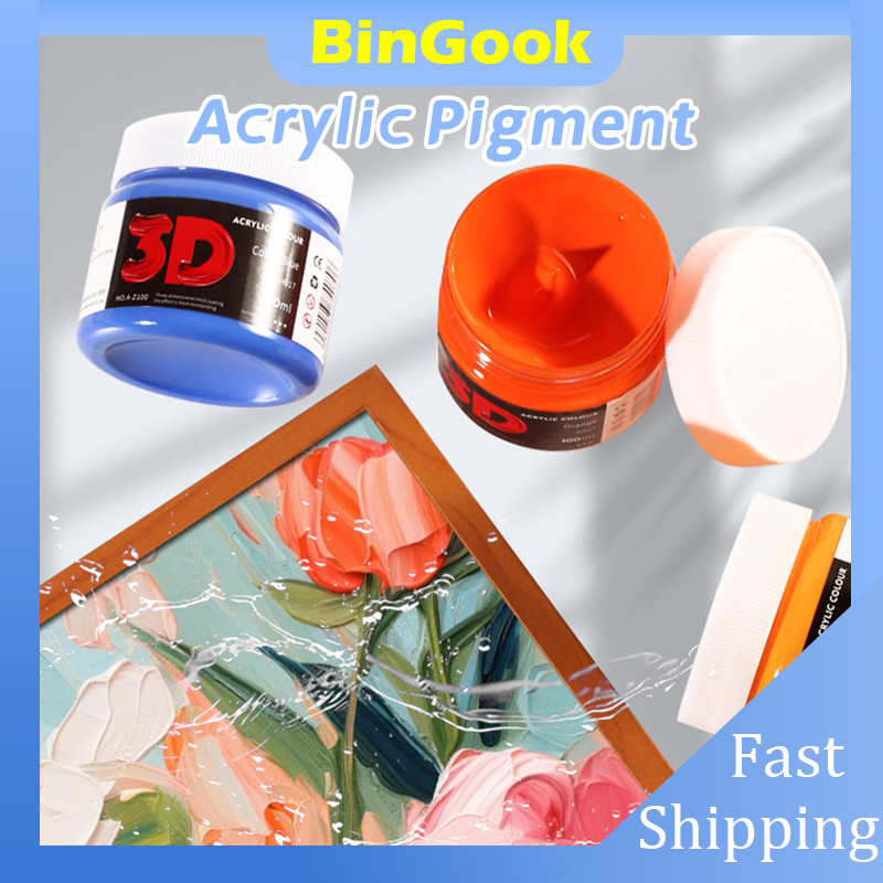 

Acrylic Paint 100 Ml Acrylic Colour Satuan Cat Lukis Akrilik