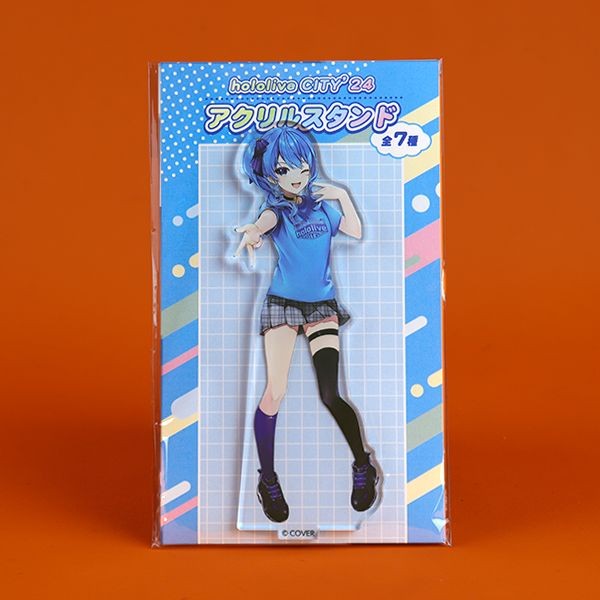 Hoshimachi Suisei hololive CITY24 Tokyo Dome City Attraction Acrylic Stand 15cm