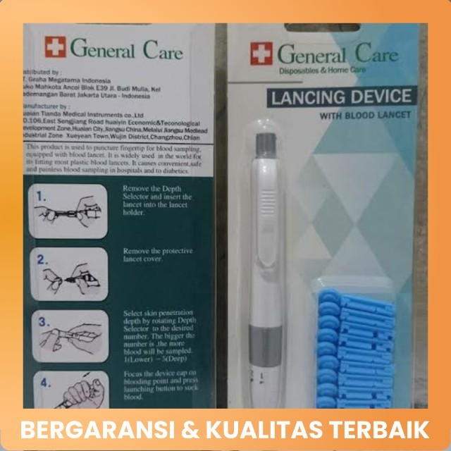JARUM PEN KOP BEKAM  LANCET PEN / LANCING DEVICE  MURAH