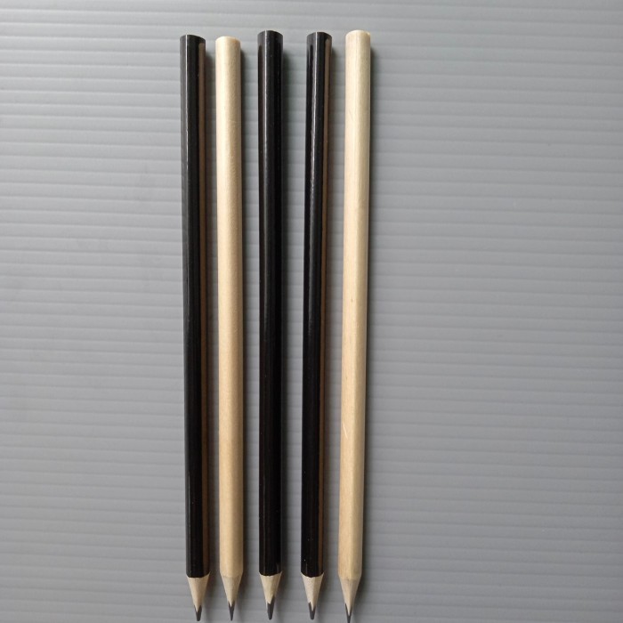 

[New]Promo pensil polos, pensil hotel, pensil polos segitiga, pensil hotel murah - natural kayu