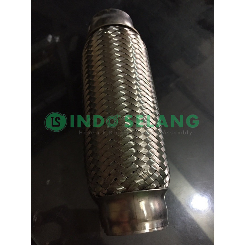 FLEXIBLE KNALPOT PS125 TURBO CANTER PS136 HDX 2" X 25CM UNTUK MOBIL