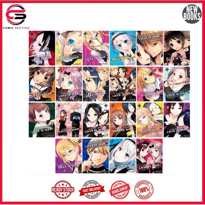 Kaguya-sama: Love Is War (manga), Vol. 1-28