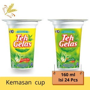 

Teh Gelas Cup 160 ml. 1 Dus isi 24 pcs.