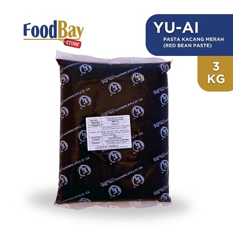 

YU-AI Filling Isian Kacang Merah / Read Bean Paste Soft 3 Kg