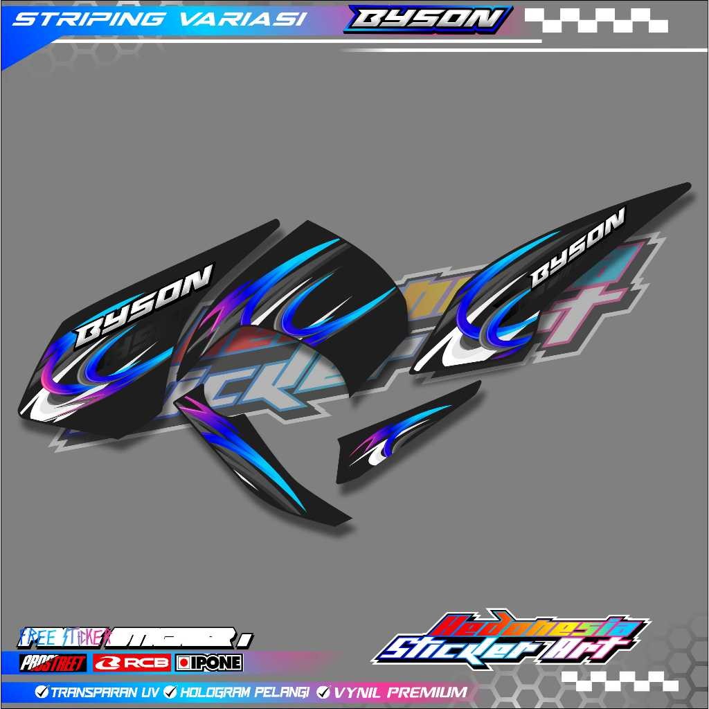 Striping Variasi Yamaha Byson / Sticker Variasi Yamaha Byson