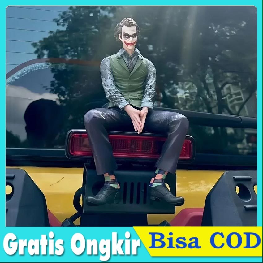 Action Figure Joker Heath Ledger 11cm - PVC Badut Heath Ledger Marvel Suicide Squad Joker Toy