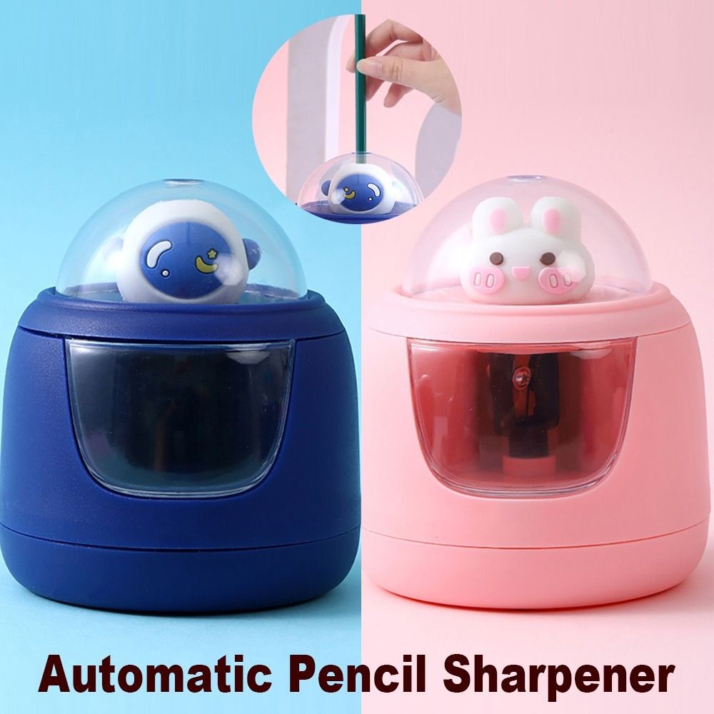 

Electric Enters Lead Automatic Pencil Sharpener Student School Supplies Pen Sharpening Tool Cartoon Creative Pencil Cutter