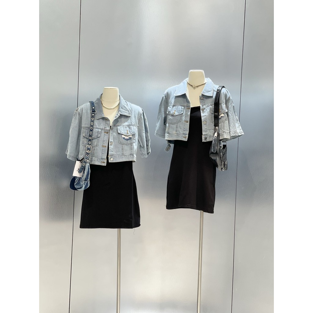 SET DRESS ROMPI JEANS F-SET-130713