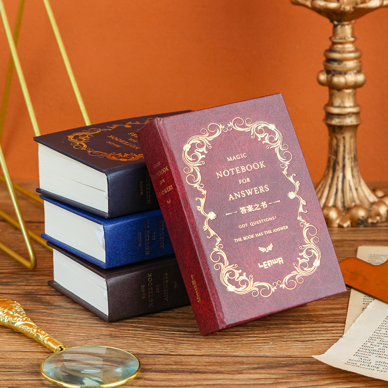 

A7 Book of Answers Creative Chinese and English 208 Answers A7 Notebook Portable mini notes stationery