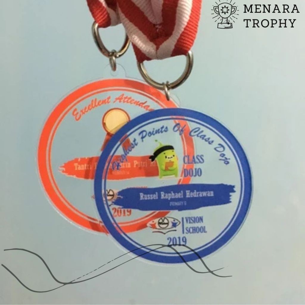 Medali Akrilik / Medali Wisuda / Gordon Wisuda