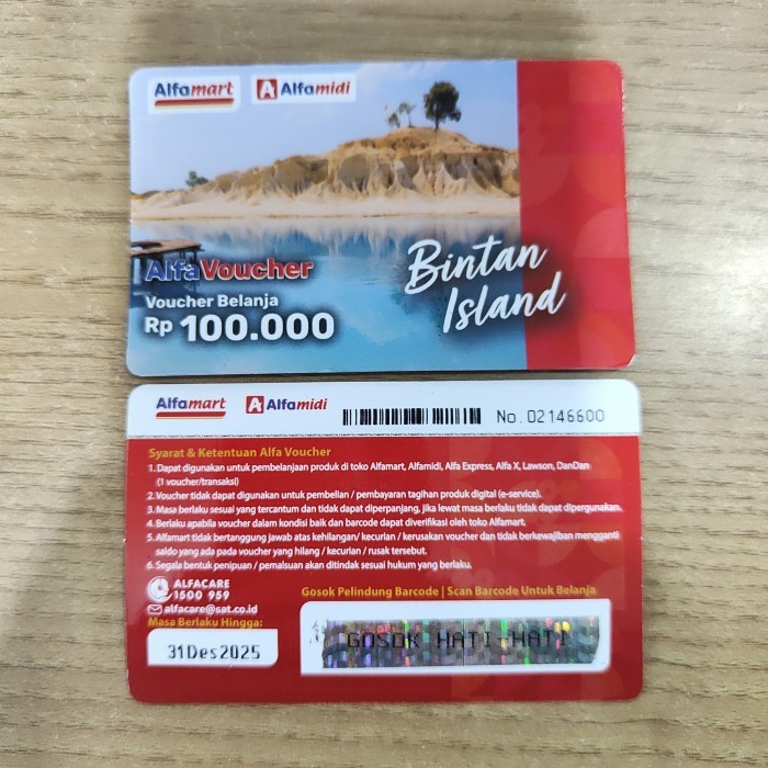 voucher Alfamart 100000