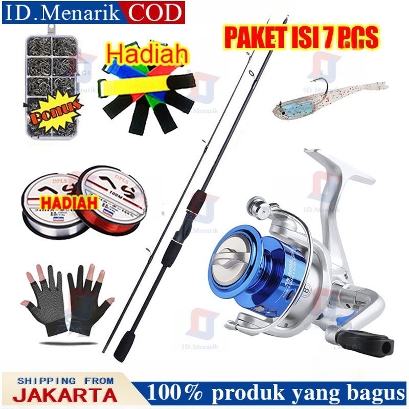 Joran Ul Ultra Light Baitcasting Dan Spinning Renlong 160 180 210 / pancing 1 set lengkap kuat / jor