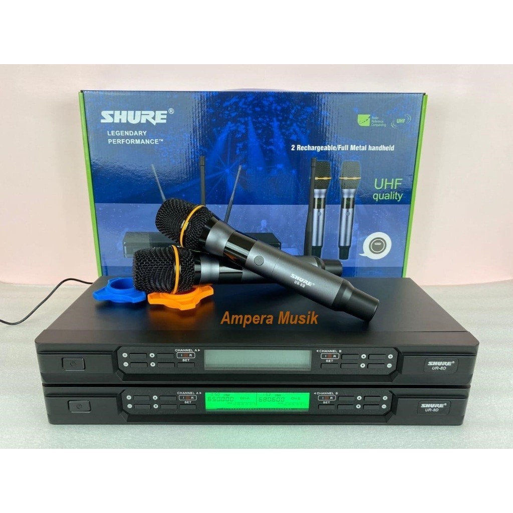 MIC WIRELESS SHURE UR 8D / UR 8D / SHURE UR 8D MIC WIRELESS