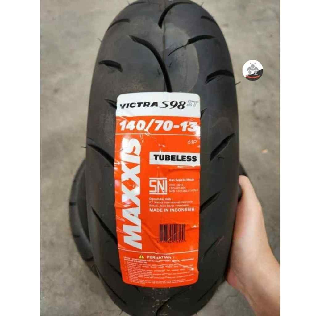 Ban Motor MAXXIS VICTRA S98 ST size 140/70 R13 - Tubeless Ban Belakang NMAX, PCX 150 / PCX 160, Aero