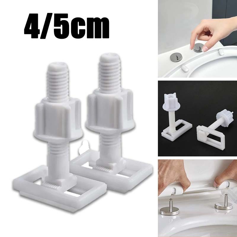 4/5cm Baut Closed Duduk Baut Dudukan Kloset Duduk Baut Toilet Duduk WC Duduk Toilet Kloset