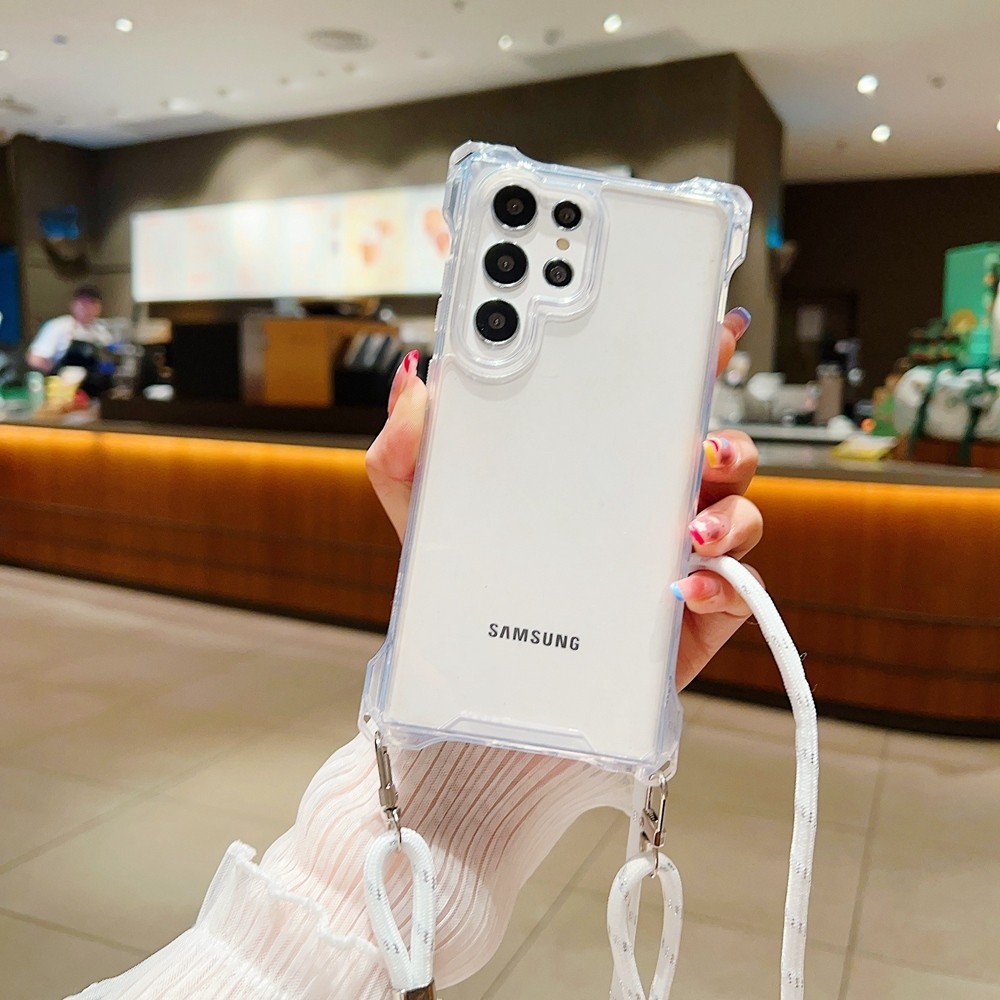 Kasus Lanyard Crossbody yang bisa terpisah Untuk Galaksi Samsung A55 A15 A35 A52 A54 A34 A14 A53 A33