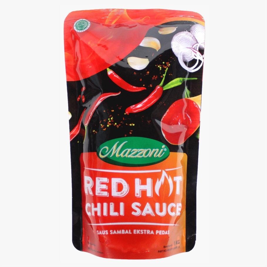 

Mazzoni Saos Sambal Red Hot Chili Sauce 1 Kg