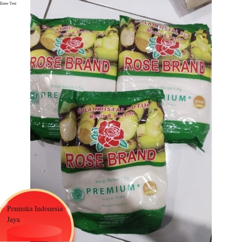 

TERMURAH GULA ROSE BRAND 1 kg SEMARANG JAWA TENGAH