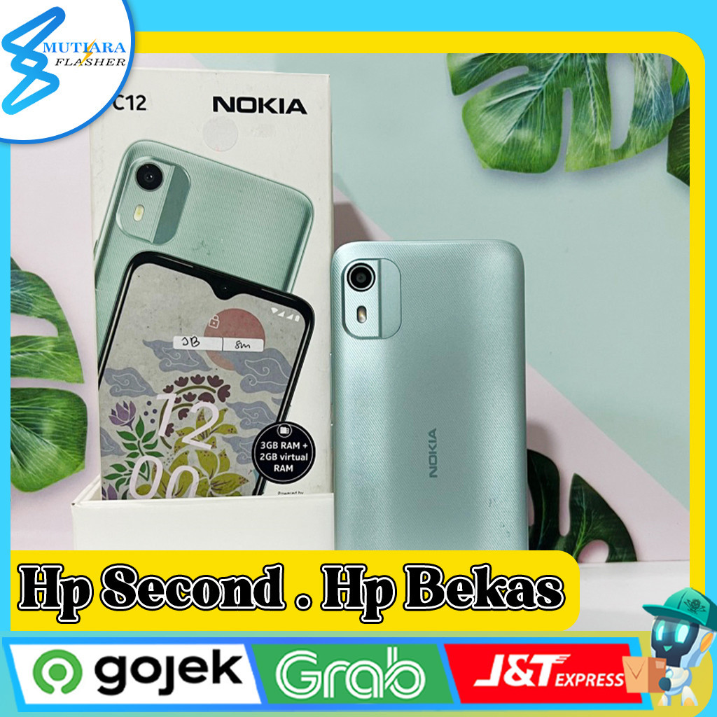 Nokia C12 Ram 3 Rom 64GB Second Original