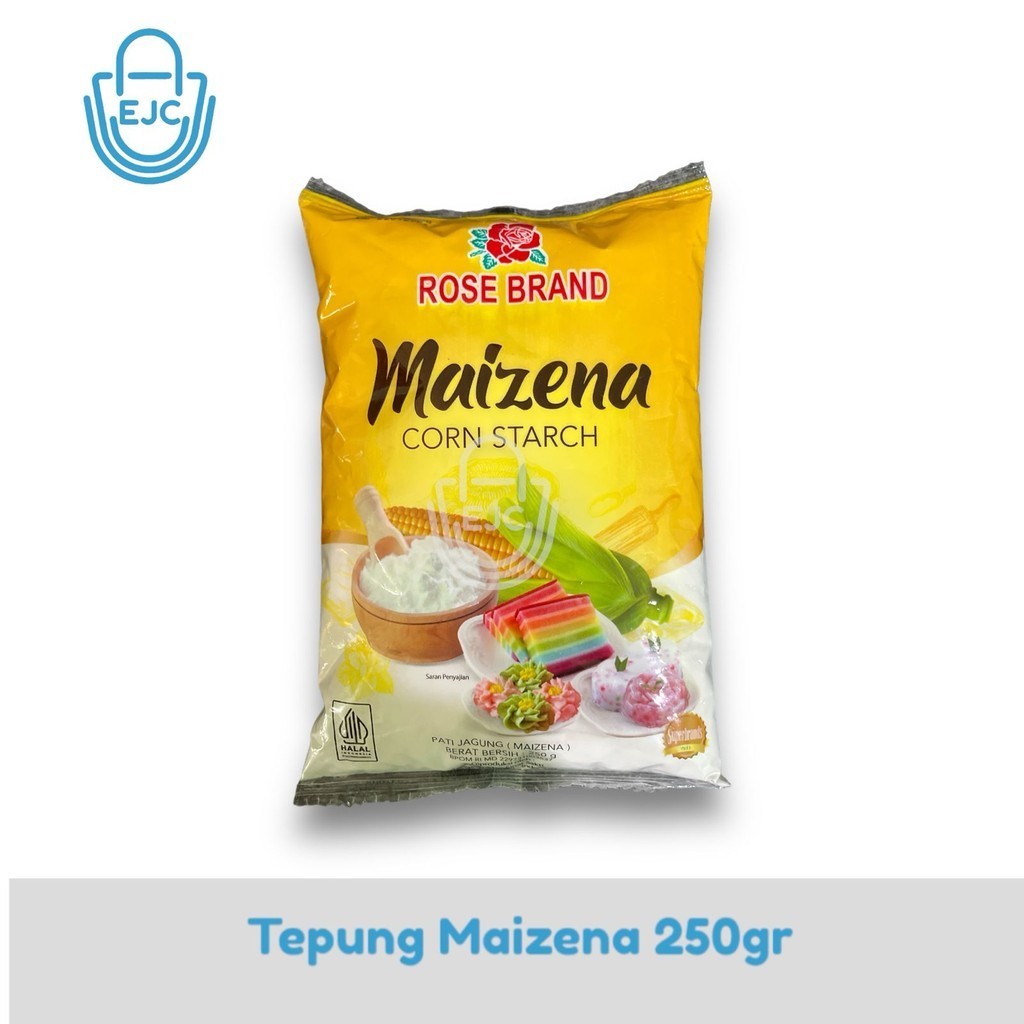 

Tepung Maizena Tepung Jagung Corn Flour Corn Strach Rose Brand 250gr