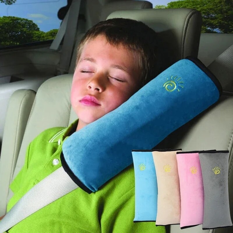 Vehicle Shoulder Protection Cover Pillow Baby Baby Car Pillow Children Baby Safety Seat Belt Pillow 