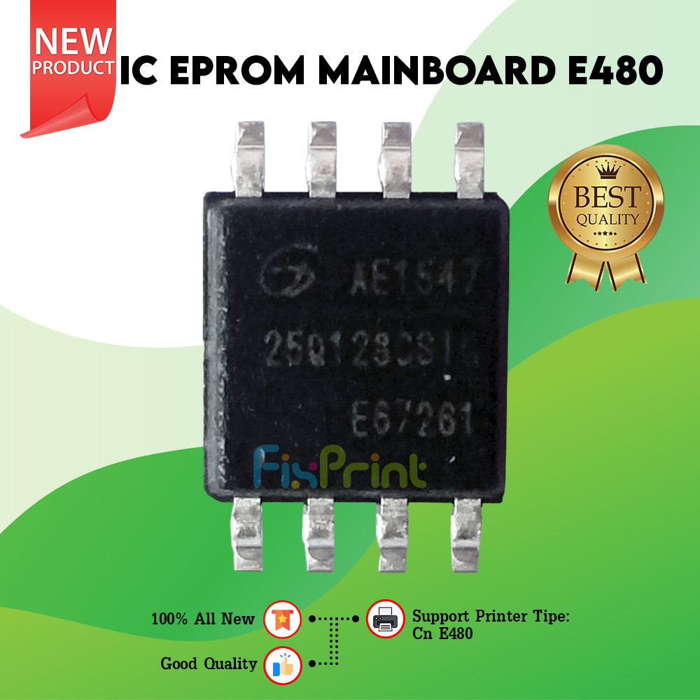 IC Eprom Canon E480 IC Eeprom Reset Mainboard Canon E480 Resetter