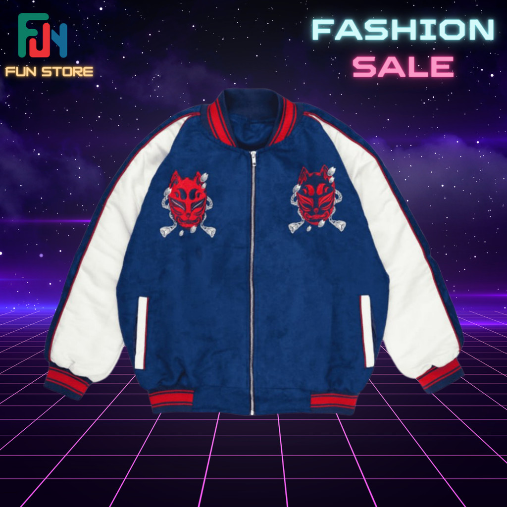 Varsity Jaket Alter Ego ALT390 Yokai Suede terbaru tahun 2024 Oversize RRQ ONIC EVOS BTR ECHO S M L 