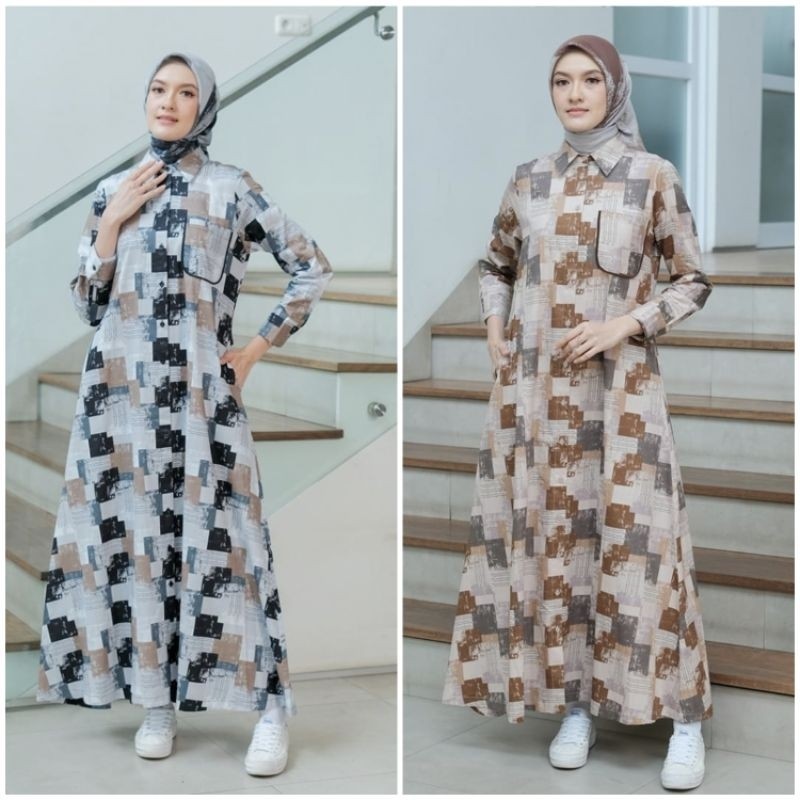 newpromoterbatas [NEW] KORINA PAPER basic dress || korina terbaru || korina_id || korina paper top |