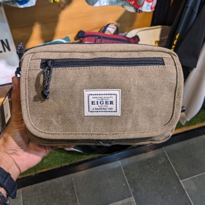 EIGER 1989 TAS WANITA SLING BTR CANVAS SLING POUCH WS 2L - OLIVE