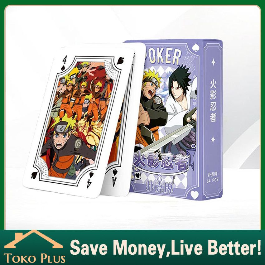 Kartu Anime Poker Remi NARUTO Kartu Poker Remi Anime Poker NARUTO Playing Cards