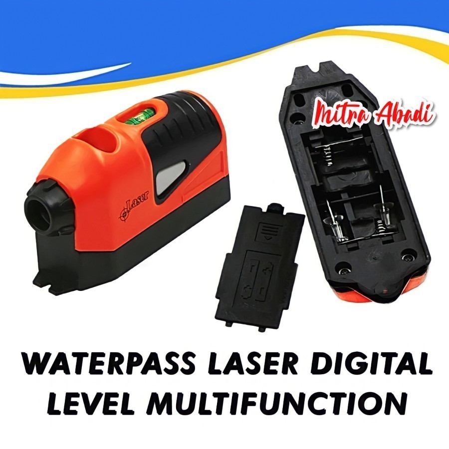 Waterpass Laser Digital Level MULTIFUNGSI - Alat Ukur Waterpass Laser