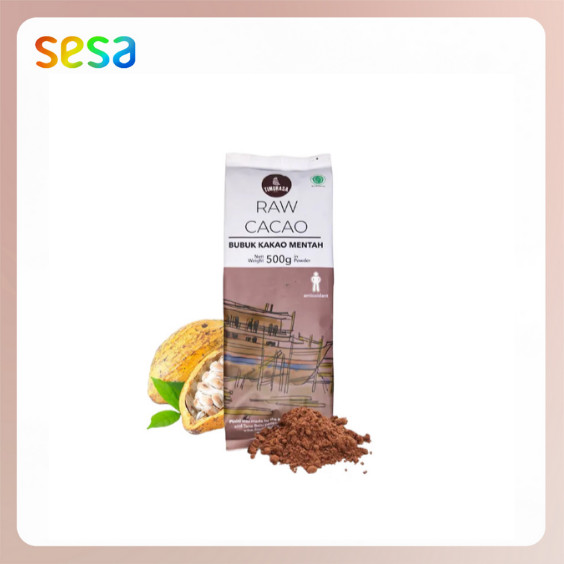 

TIMURASA Raw Cacao Powder Mentah 500gr - Bubuk Kakao