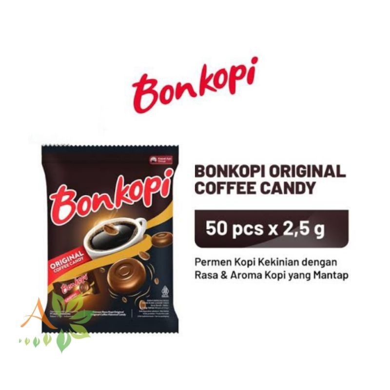 

terlaris Bonkopi Permen Kopi Original (50x2,5gr) pusat grosir