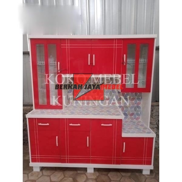 (COD) Lemari Dapur Lemari sayur Rak piring Minimalis Terlaris Cirebon Kuningan Majalengka Indramayu 