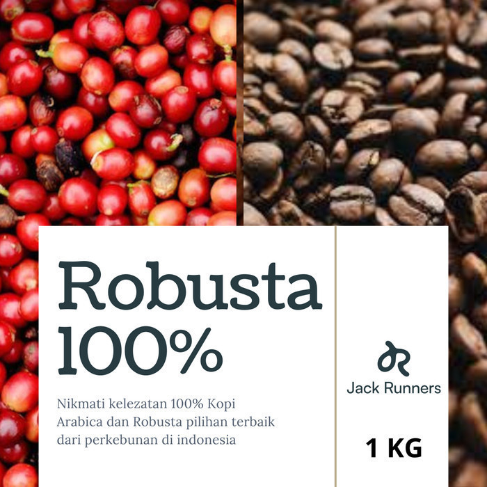 

Kopi bubuk 100% Robusta Indonesia 1kg