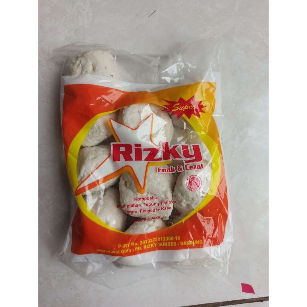 

Basreng Mentah merk Rizky & merk Rajawali 10 Pcs Izin DINKES & MUI