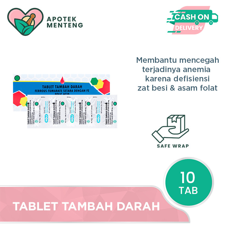 Tablet Penambah Darah - Suplemen Penambah Darah