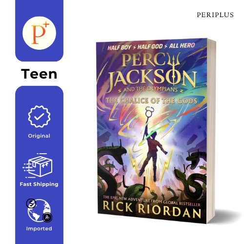 

[PROMO MURAH] Percy Jackson: Chalice of Gods pb - 9780241647561
